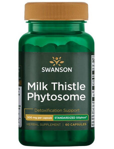 Swanson Milk Thistle Phytosome 60 ks, kapsule, 300 mg