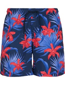 UC Men Swim shorts with blue/red pattern