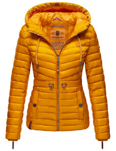 Marikoo ANIYAA Dámska prechodná bunda s kapucňou, žltá