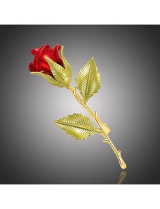 Éternelle Elegantní brož v podobě růže