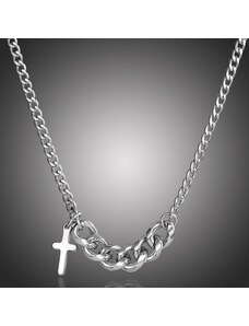 Daniel Dawson Ocelový náhrdelník Sebastian - chirurgická ocel, kříž