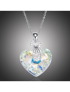 Éternelle Exkluzivní náhrdelník Swarovski Elements Katherine - srdce