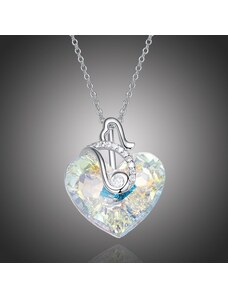 Éternelle Exkluzivní náhrdelník Swarovski Elements Courtney - srdce