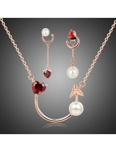 Victoria Filippi Souprava náhrdelníku a náušnic Swarovski Elements Jasmine