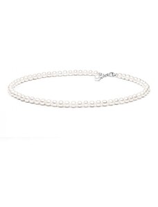 Gaura Pearls Perlový náhrdelník Stacey - sladkovodní perla, stříbro 925/1000