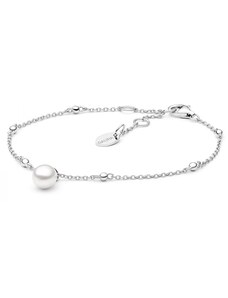 Gaura Pearls Stříbrný náramek s perlou Kirsty - stříbro 925/1000