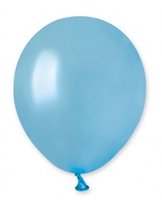 Godan Latexový balón Metalizovaný 5" / 13 cm - modrá
