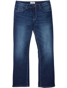 bonprix Strečové džínsy, Regular Fit, rozšírené, farba modrá, rozm. 54