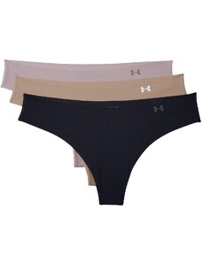 Nohavičky Under Armour PS Thong 3Pack -BLK 1325615-004