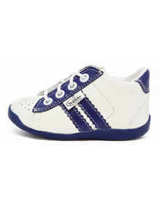 Wanda detská obuv na prvé kroky bielo/modré 019-109797