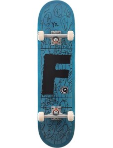 foundation Skateboard yo complete blue