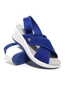 Dámské sandály Clarks 26140734 modrá.5