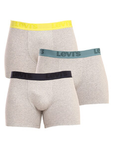 Levi's 3PACK Mens Boxers Levis grey
