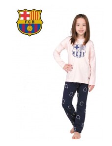 FOREVER COLLECTIBLES Dievčenské bavlnené pyžamo FC BARCELONA (BC03192)