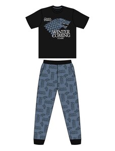 TDP Textiles Pánske bavlnené pyžamo GAME OF THRONES