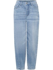 bonprix Paper-bag džínsy, z bio bavlny, farba modrá, rozm. 34