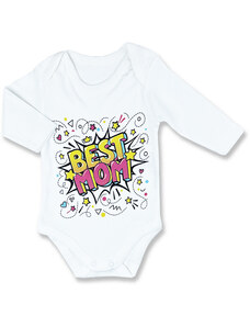 Baby Cool Detské body - Best Mom graffiti