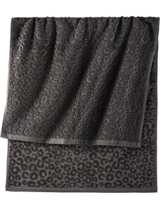 bonprix Uterák s leopardím vzorom, farba čierna