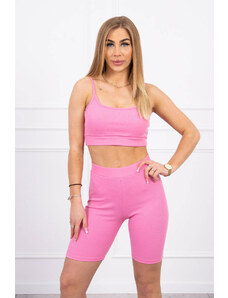 Kesi Complete with high waisted trousers in light pink