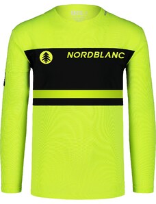 Nordblanc Žlté pánske funkčné cyklo tričko SOLITUDE