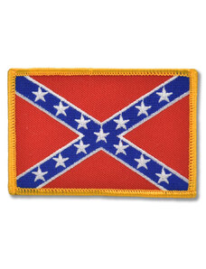SAD.TR. Moto nášivka Confederate Flag 9 cm x 6 cm