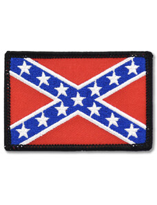 B Stuff Moto nášivka Confederate Battle Flag 7 cm x 5 cm