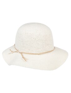 Luxusný dámsky letný panamský nekrčivý klobúk so širšou krempou a guľatou korunou - Brigitte - Mayser