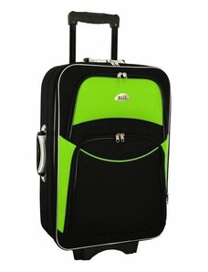 Rogal Zeleno-čierny nepremokavý cestovný kufor "Standard" - veľ. XL