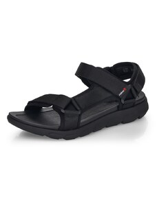 Pánske sandále RIEKER REVOLUTION 20802-01 čierna S4