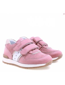 Celokožené Detské topánky EMEL E2683-15 ružová