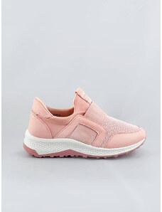 COLIRES Ružové dámske topánky slip-on (C1003)