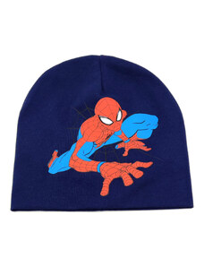 Setino Chlapčenská bavlnená čiapka "Spider-man" - tmavo modrá