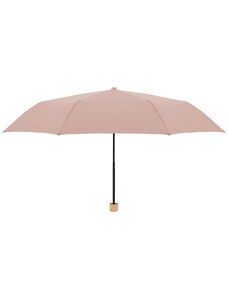 Doppler NATURE Mini - skladací udržateľný dáždnik ružová