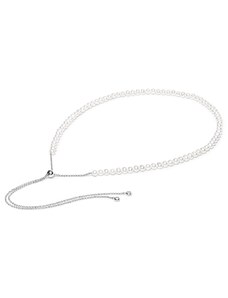 Gaura Pearls Perlový náhrdelník Juliena - sladkovodní perla, stříbro 925/1000