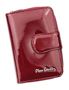 Menšia dámska lakovaná kožená peňaženka Pierre Cardin