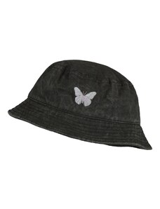 Hailys dámský klobouk s motýlem Raya černý