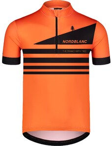 Nordblanc Oranžový pánsky cyklo dres LOST
