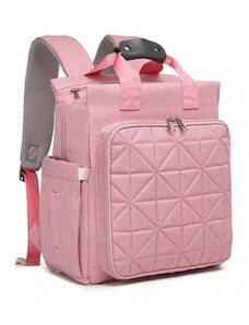 KONO MAMA ruksak - na baby výbavu ružový