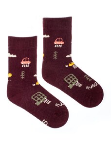 Fusakle Detské ponožky Dopravná zápcha