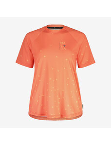 Dámske tričko Maloja ValbonaM Multi 1/2 - Oranžové