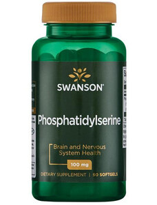 Swanson Phosphatidylserine 90 ks, gélové tablety, 100 mg