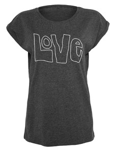 MT Ladies Women's T-shirt Love Tee - grey