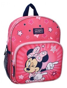 Vadobag Dievčenský batoh / batôžtek s predným vreckom Minnie Mouse - Disney / 5,5 L