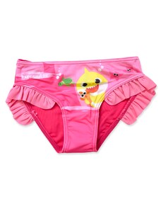 Setino Dievčenské plavky nohavičky "Baby Shark" - tmavo ružová