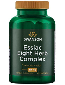 Swanson Essiac Eight Herb Complex 120 ks, gélové tablety, 398 mg