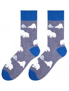 MORE Pánske ponožky Polar Bear