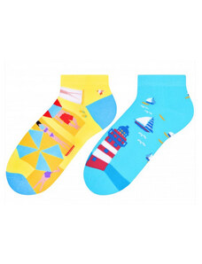 MORE Pánske nerovnaké ponožky Holiday P