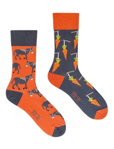Spox Sox Rozdielne ponožky Donkey and Carrot