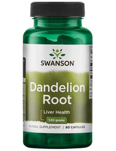 Swanson Dandelion Root 60 ks, kapsule, 515 mg