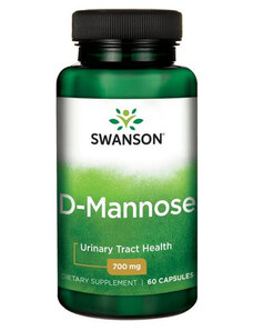Swanson D-Mannose 60 ks, kapsule, 700 mg
